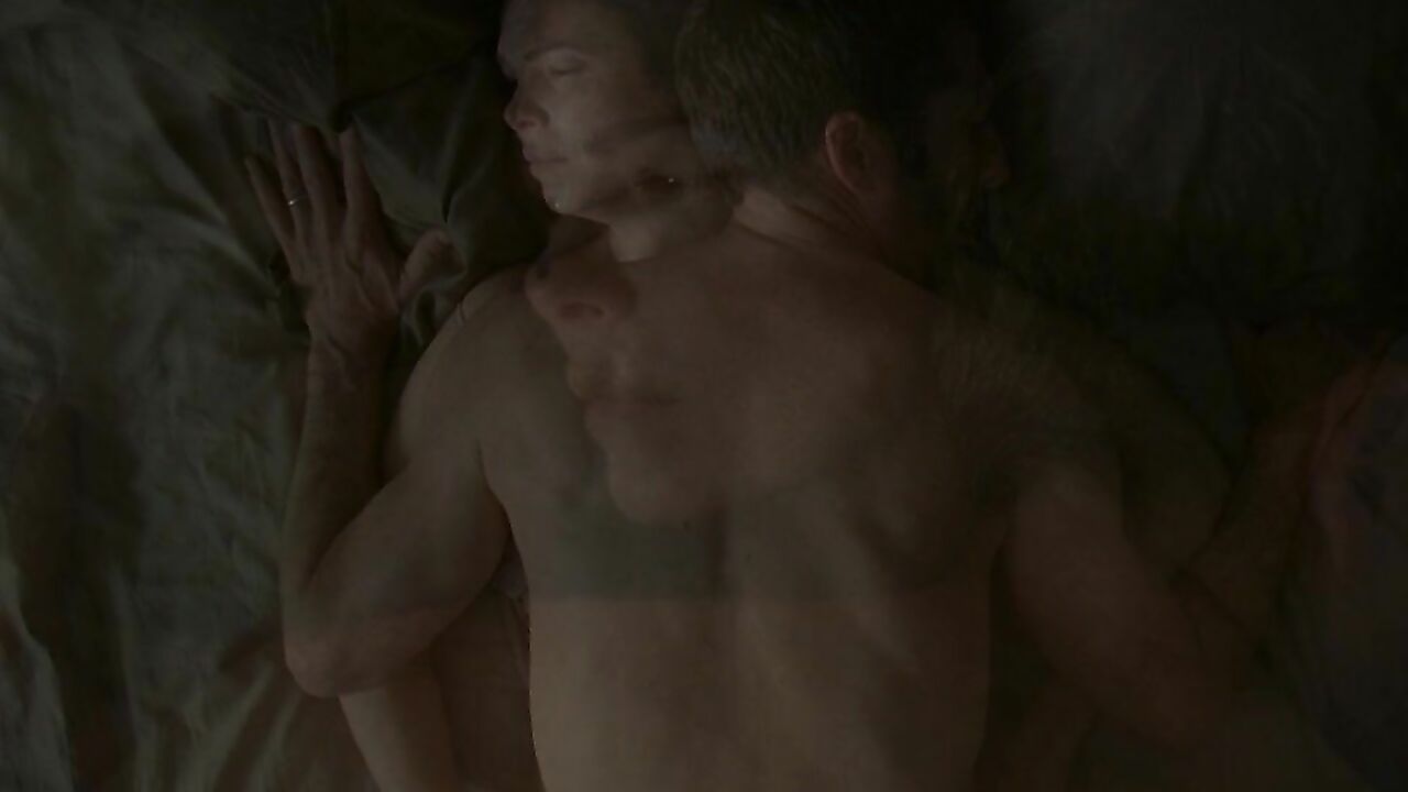 Jeanne Tripplehorn erotic scene from Morning (2010)