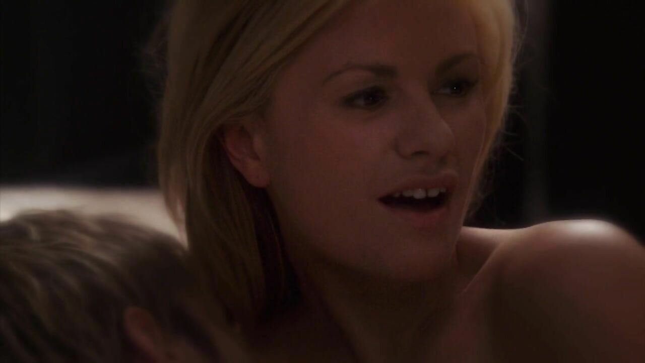 Anna Paquin nude, sex scene from True Blood s02 (2009)