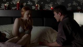 Deborah Ann Woll erotic scene from True Blood s02 (2009)