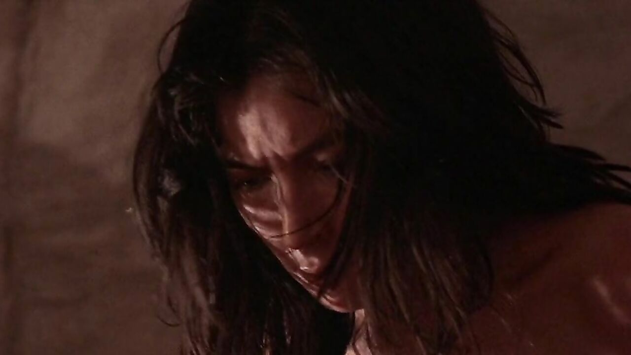 Jennifer Tilly nude, sex scene from Shadow of the Wolf (1992)