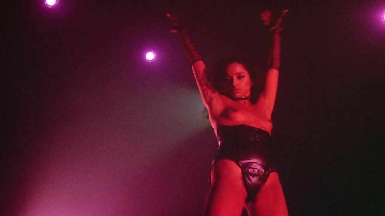 Rae Dawn Chong erotic scene from Fear City (1984)