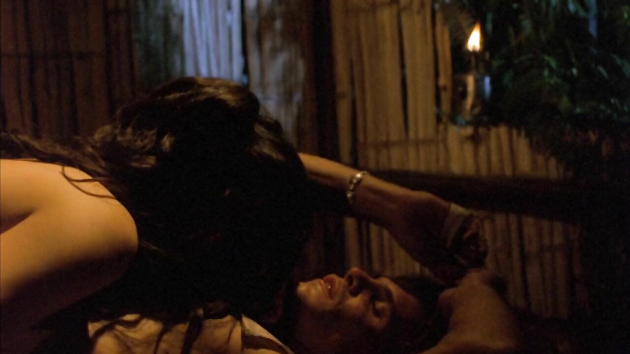 Sandra Bullock nude, sex scene from Fire On The Amazon (1993)