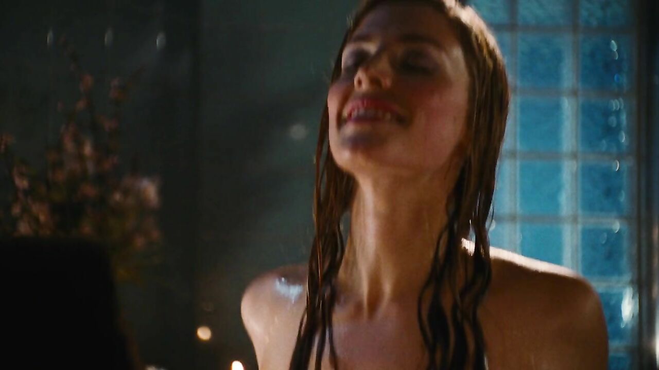 Jessica Pare nude, sex scene from Hot Tub Time Machine (2010)