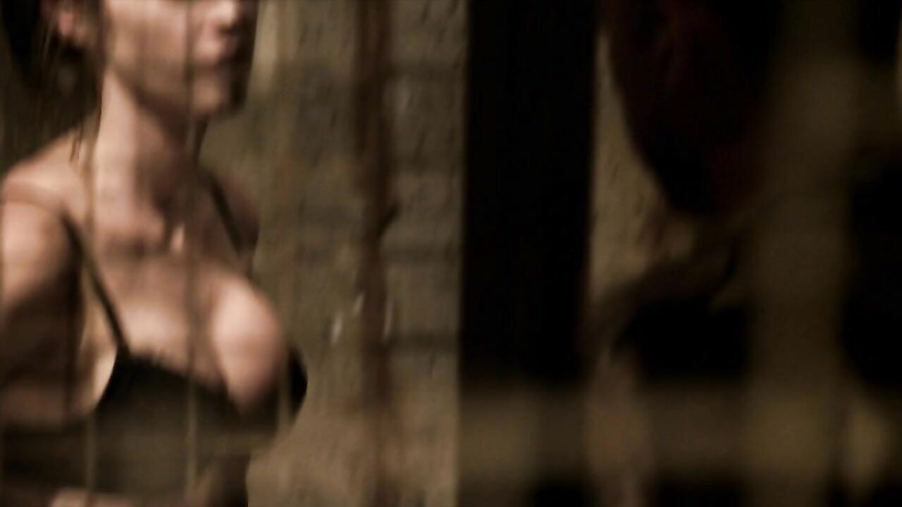 Tanit Phoenix erotic scene from Death Race 3 Inferno (2013)