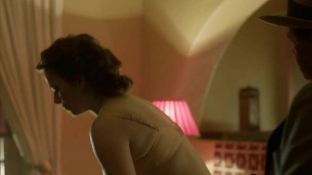 Hayley Atwell erotic scene from Restless (2012)