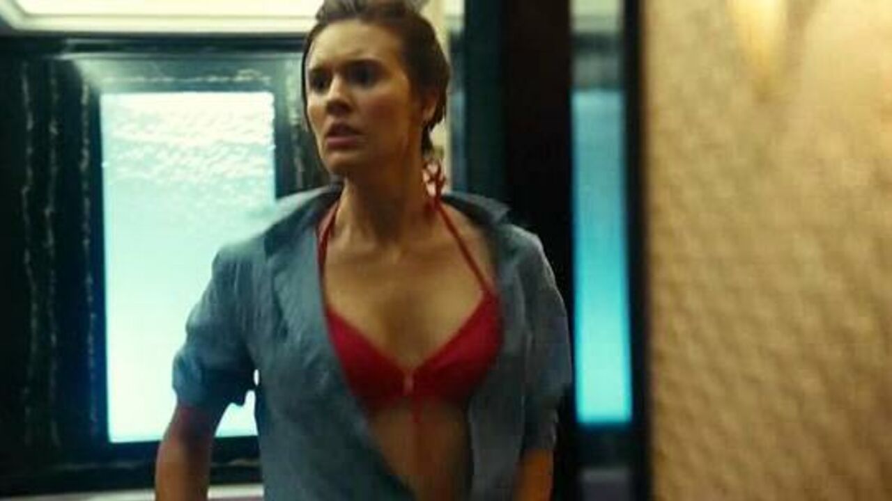 Maggie Grace erotic scene from Taken 2 (2012)