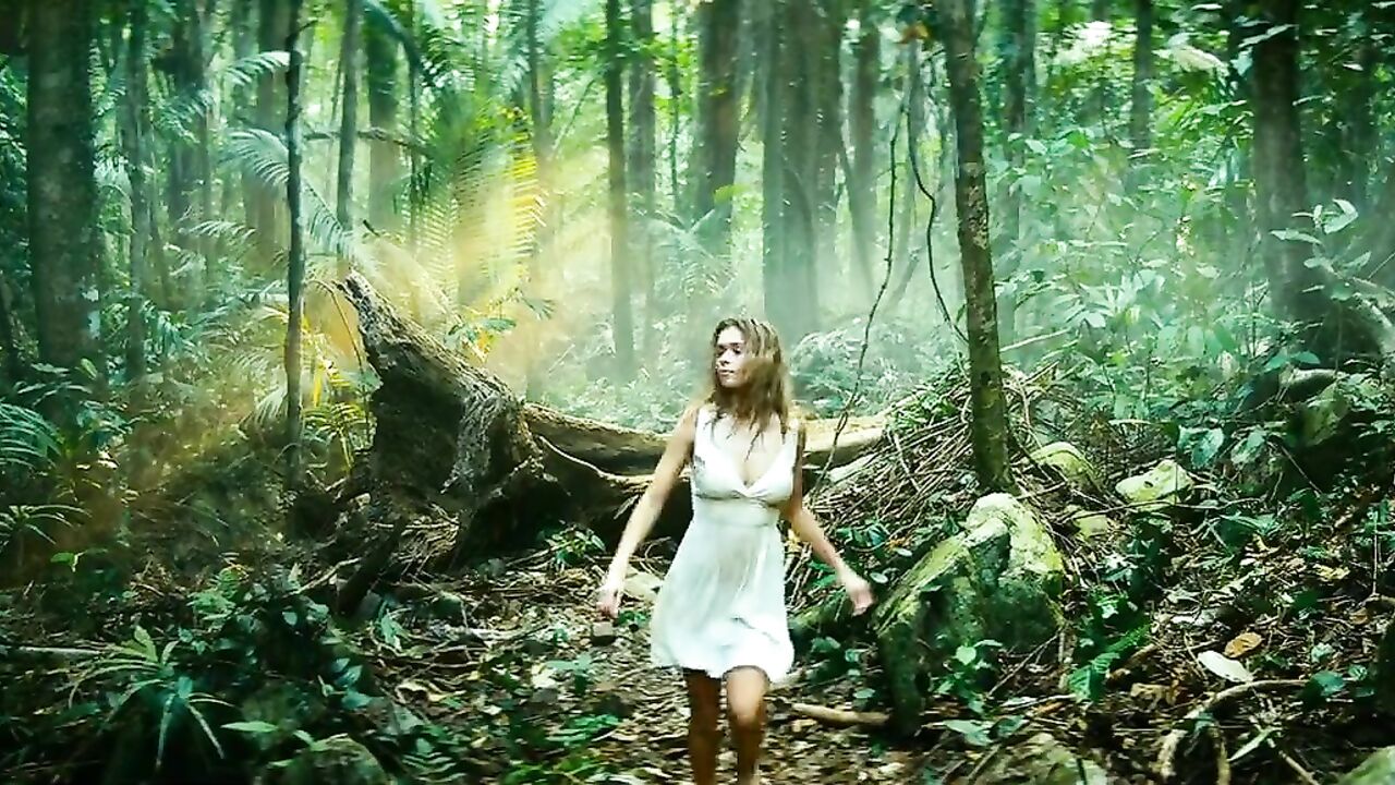 Vera Brezhneva erotic scene from Jungle (2012)