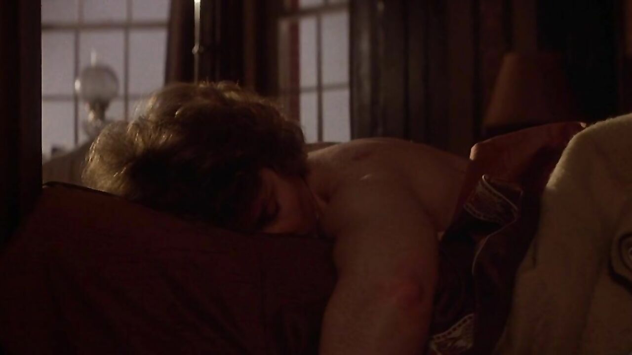 Lisa Harrow erotic scene from The Final Conflict (1981)