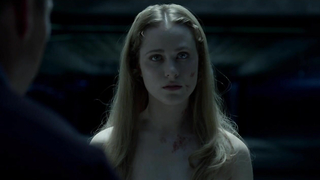 Evan Rachel Wood erotic scene from Westworld s01e01 (2016)