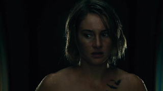 Shailene Woodley erotic scene from Allegiant (2016)