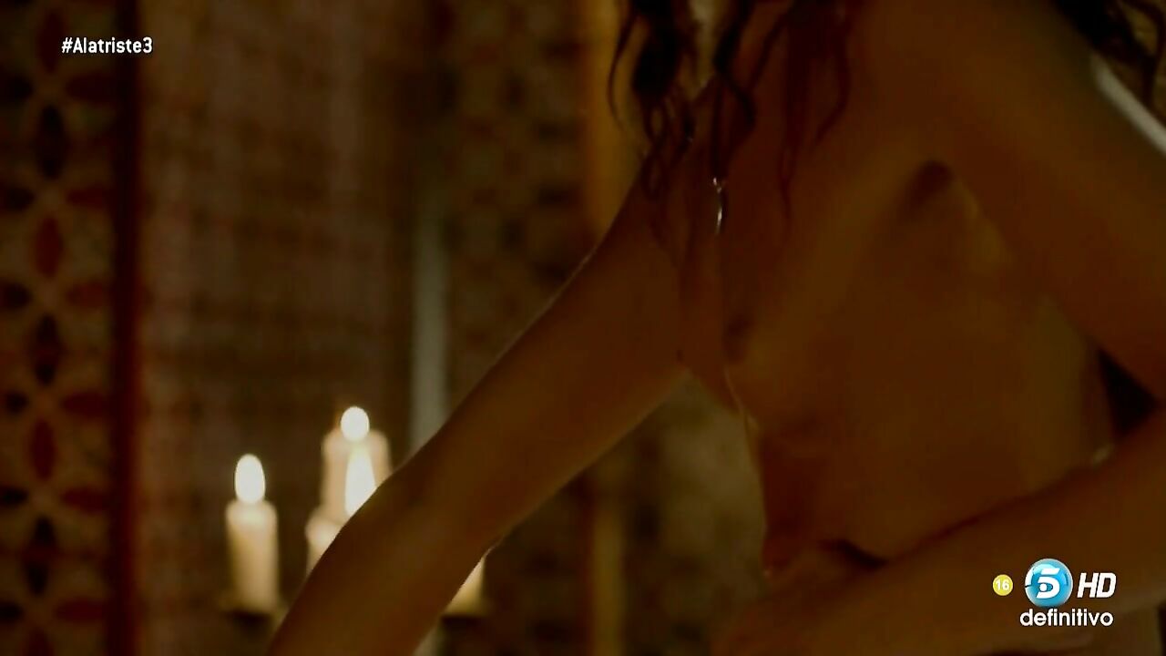 Ana Caldas and Arly Jover and Natasha Yarovenko nude, sex scene from Las aventuras del capitan Alatriste (2015)