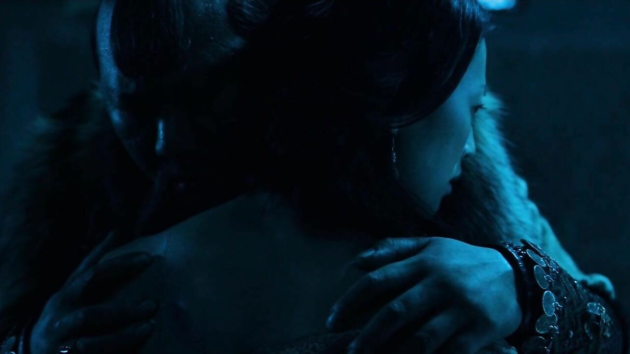 Olivia Cheng erotic scene from Marco Polo s02e03 (2016)