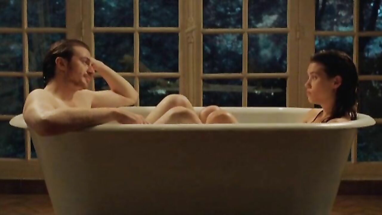 Astrid Berges Frisbey nude, sex scene from Juliette (2013)