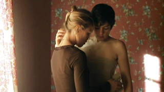 Anneke Kim Sarnau and Jasmin Tabatabai nude, sex scene from Fremde Haut (2005)