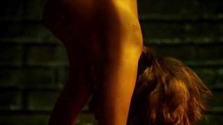 Jaime Murray and Andreea Mihalascu erotic scene from Fright Night 2 (2013)