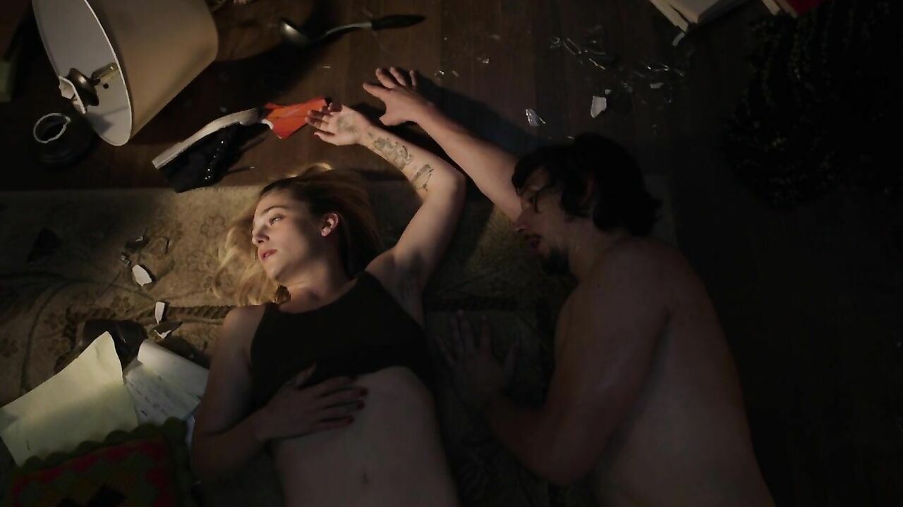 Jemima Kirke erotic scene from Girls s05e10 (2016)