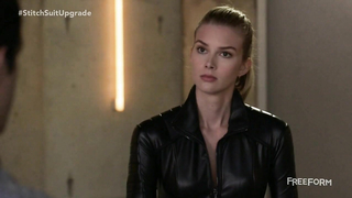 Emma Ishta erotic scene from Stitchers s02e01 (2016)