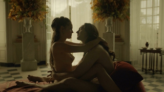 Noemie Schmidt, nude, sex scene from Versailles s01e01,04 (2015)