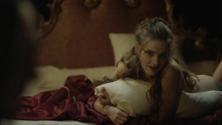 Noemie Schmidt, nude, sex scene from Versailles s01e01,04 (2015)