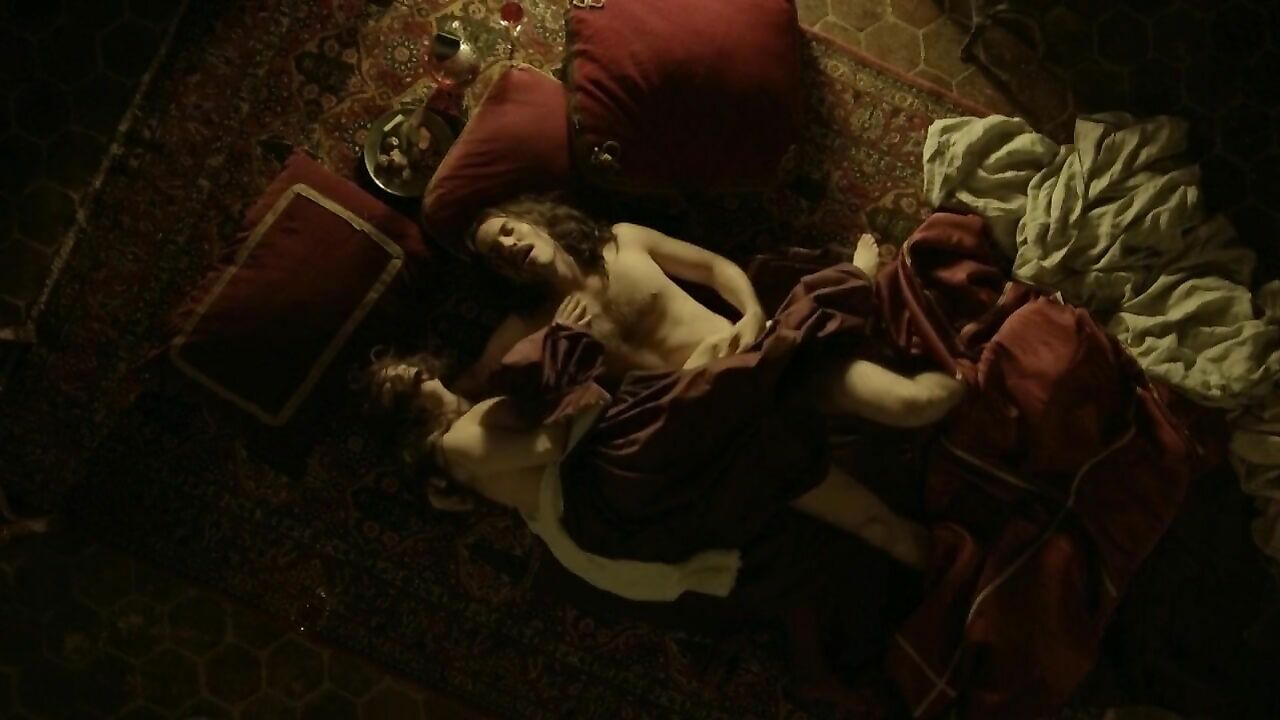 Amira Casar, nude, sex scene from Versailles s01e07 (2015)