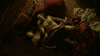 Amira Casar, nude, sex scene from Versailles s01e07 (2015)