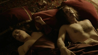 Amira Casar, nude, sex scene from Versailles s01e07 (2015)