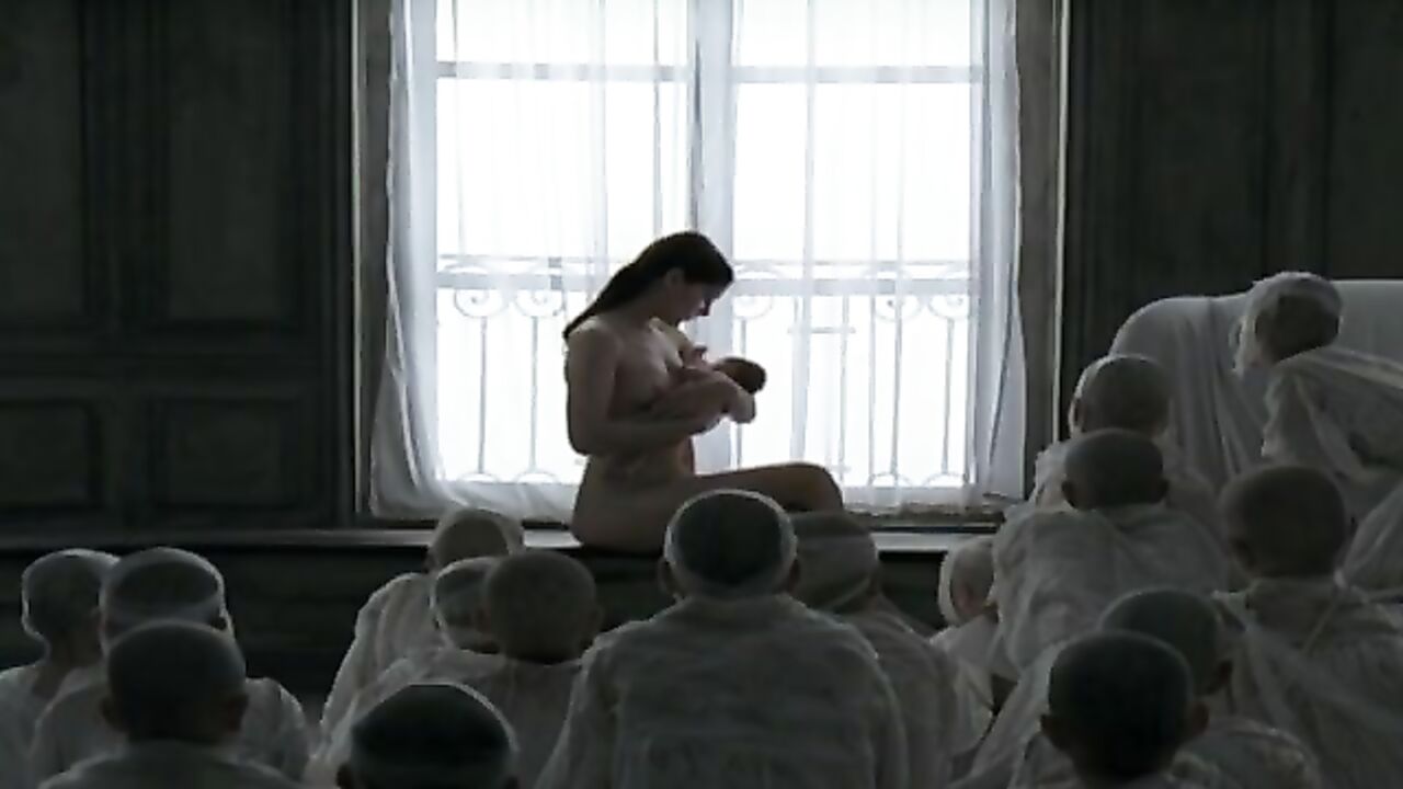 Virginie Ledoyen nude, erotic scene from Saint Ange (2004)