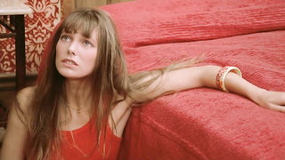 Jane Birkin nude, scene from Le Mouton Enrage (1974)