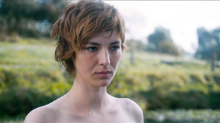 Louise Bourgoin nude, scene from Je suis un soldat (2015)