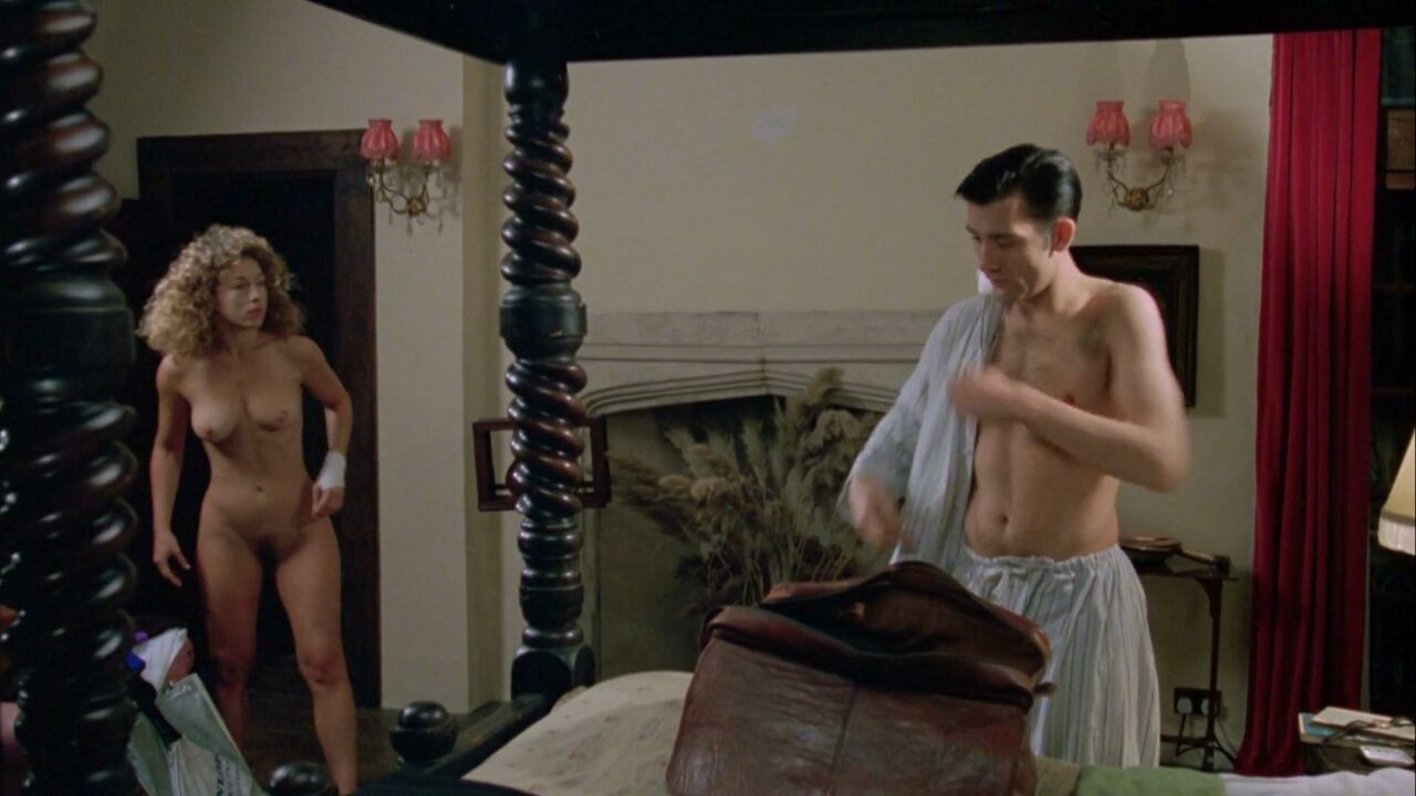 Alex Kingston and Kate Hardie nude, erotic scene from Croupier (1998)