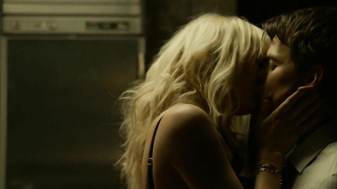 Malin Akerman nude, erotic scene from Misconduct (2016)