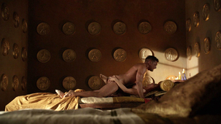 Lucy Lawless nude, sex scene from Spartacus: Blood and Sand s01e08 (2010)