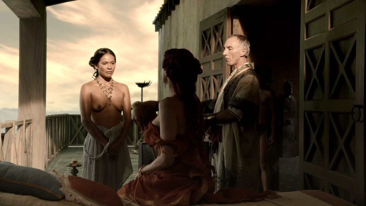 Lesley, Sexszene aus Ann Brandt nackt, Sexszene aus Spartacus: Blood and Sand Staffel 1 (2010)