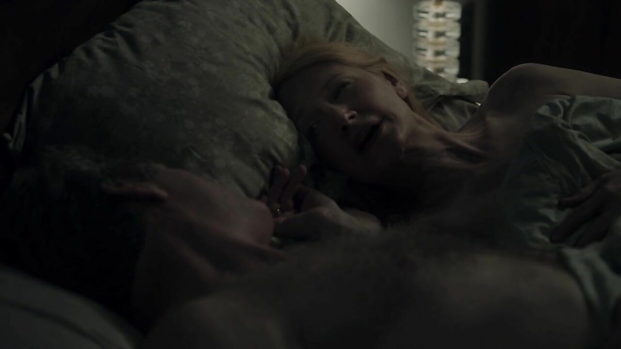 Patricia Clarkson nude, sex scene from Learning to Drive (2014)