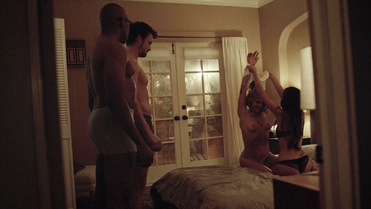 Eliza Coupe nude, Teri Andrez nude, sex scene from Casual s01e07 (2015)