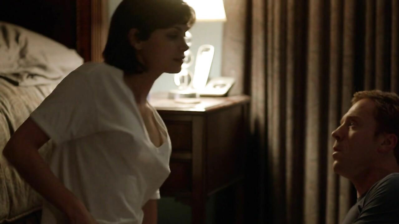 Morena Baccarin nude, scene from Homeland s01e03 (2011)