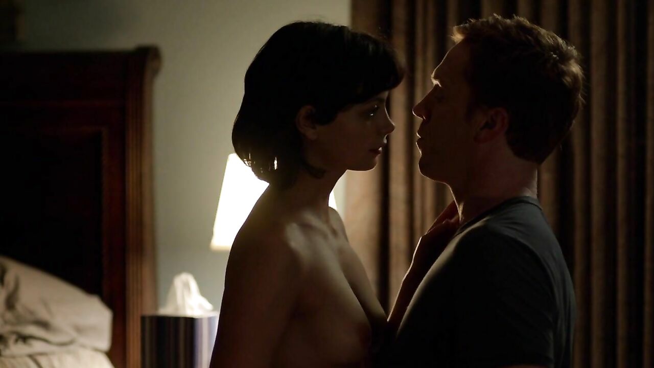 Morena Baccarin nude, scene from Homeland s01e03 (2011)