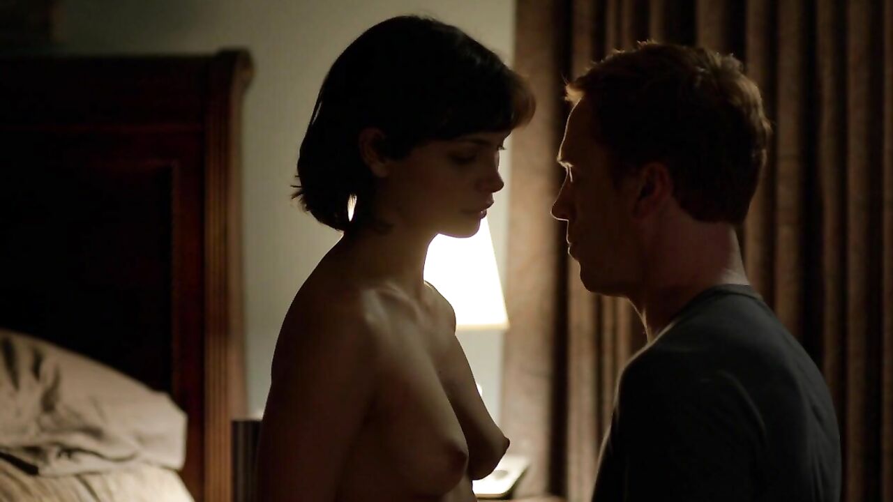 Morena Baccarin nude, scene from Homeland s01e03 (2011)