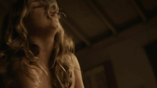 Lili Simmons sexy, escena de sexo de Bone Tomahawk (2015)