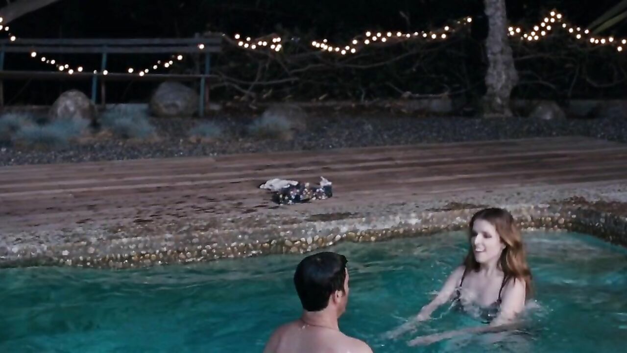 Anna Kendrick sexy, Brie Larson sexy, scene from Digging for Fire (2015)