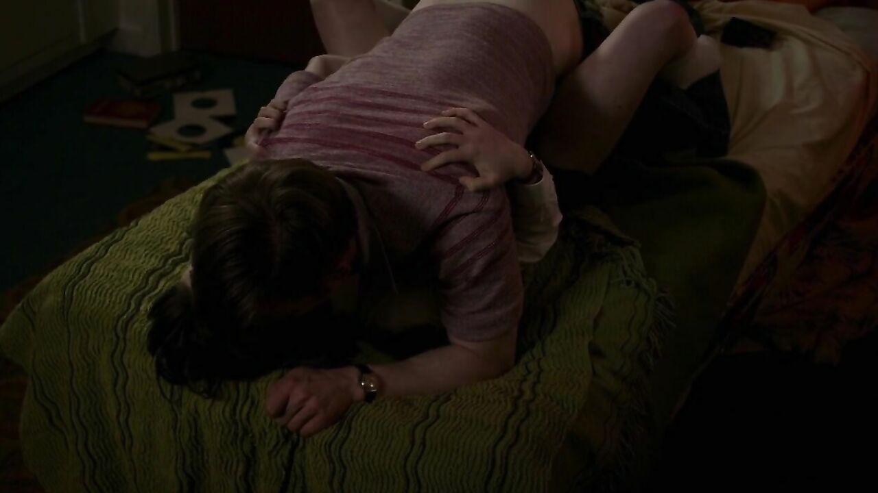 Maisie Williams sexy, sex scene from The Falling (2014)