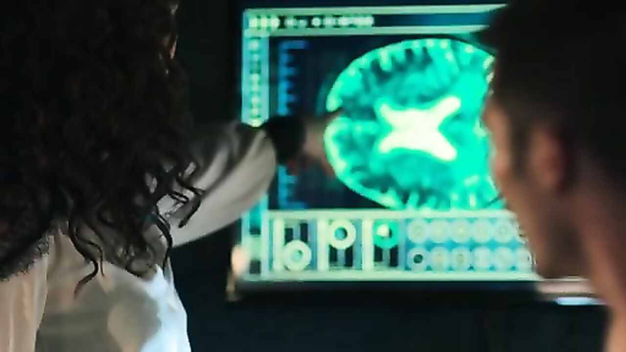 Sarah Power sexy, sex scene from Killjoys s01e05 (2015)