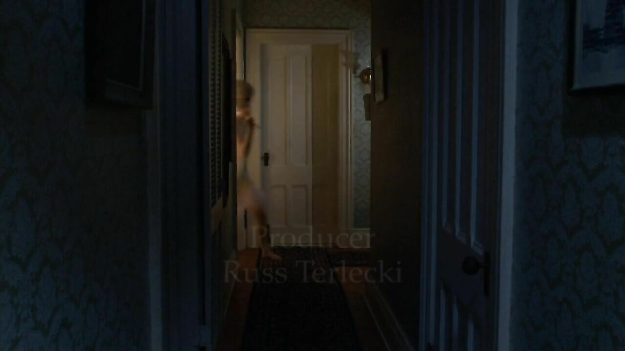 Alexandra Daddario sexy, scene from The Attic (2007)