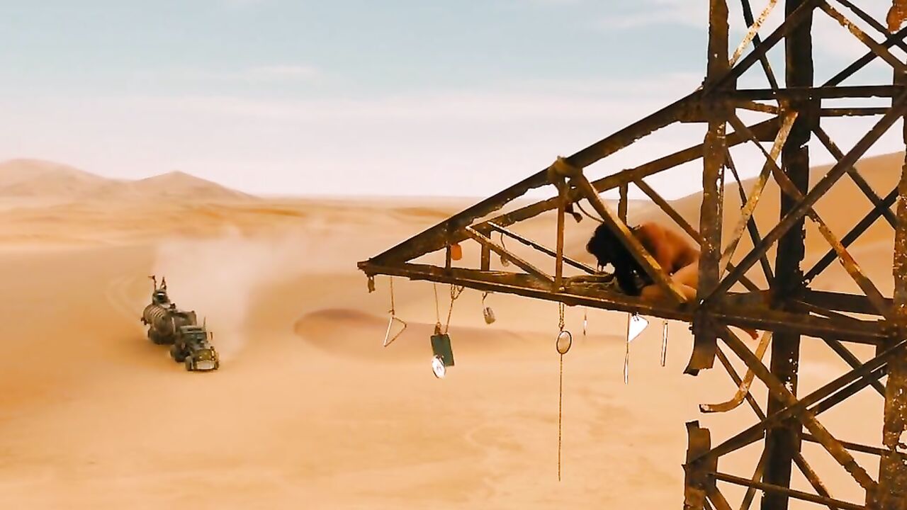 Megan Gale nude, scene from Mad Max: Fury Road (2015)