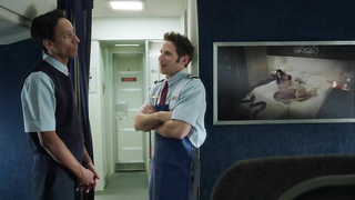 Jessica Lowndes sexy, scena di sesso da Larry Gaye: Renegade Male Flight Attendant (2015)