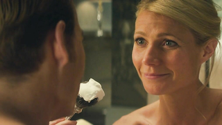 Gwyneth Paltrow sexy, Emily Lawrence sexy, sex scene from Mortdecai (2015)