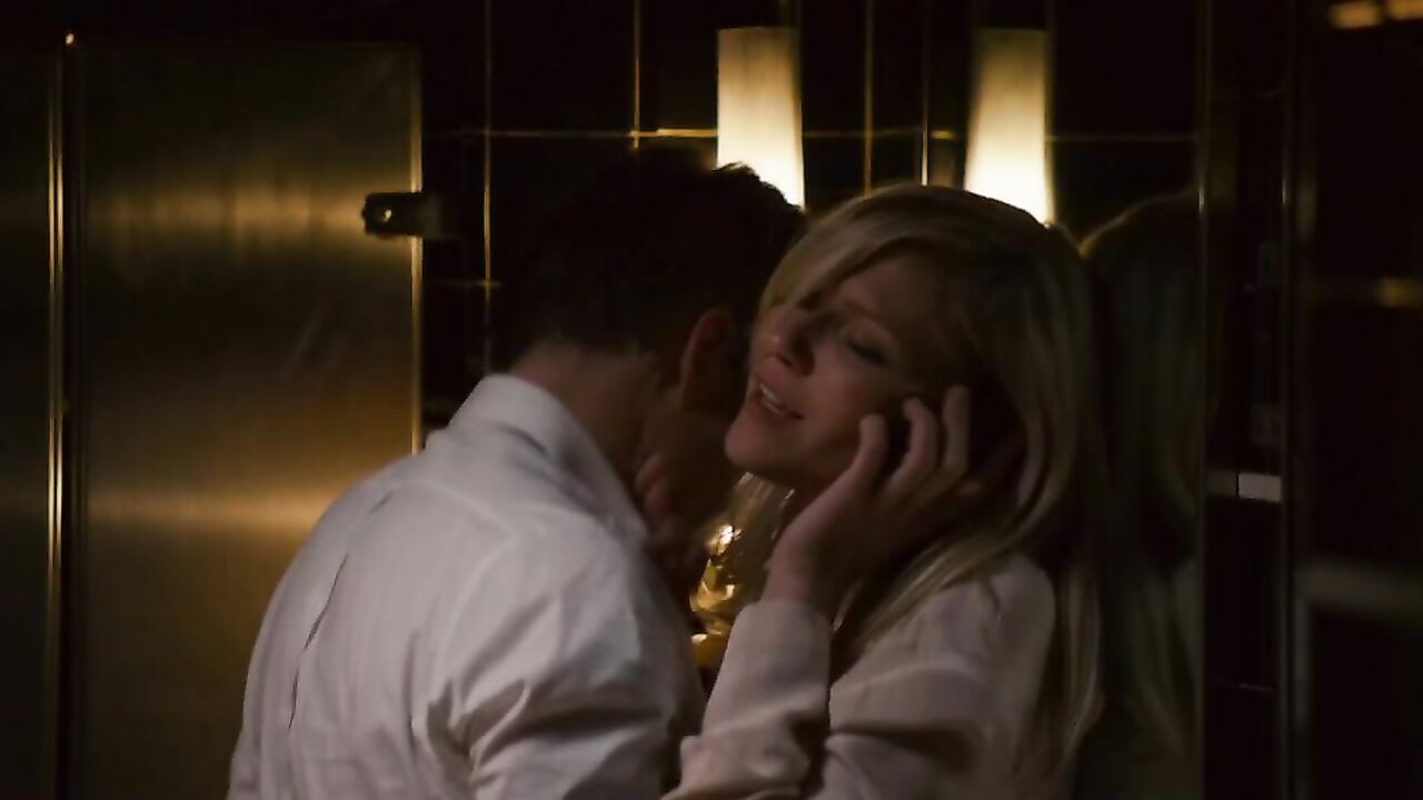 Kirsten Dunst sexy, sex scene from Bachelorette (2012)