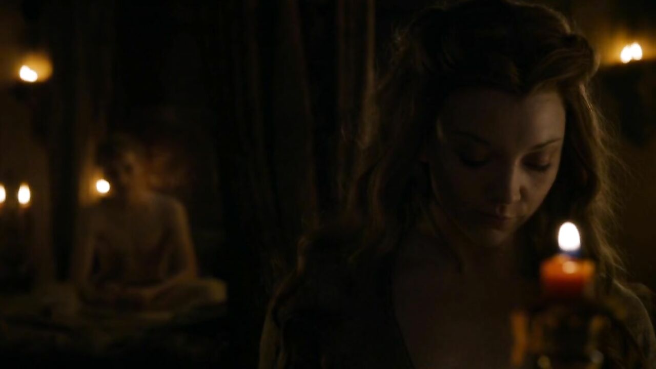 Natalie Dormer sexy, Xena Avramidis nude, scene from Game of Thrones s05e03 (2015)