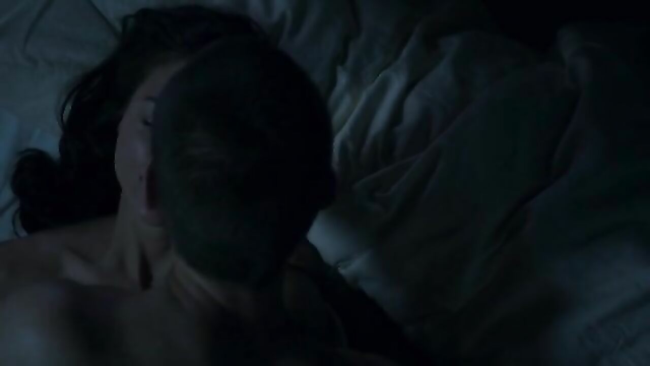 Lili Simmons nude, Trieste Kelly Dunn nude, sex scene from Banshee s02e06 (2014)