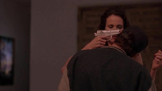 Andie MacDowell sexy, scene from The End of Violence (1997)